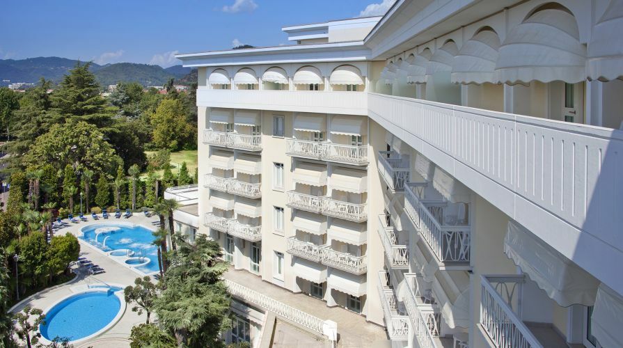 Hotel Due Torri Абано-Терме Екстер'єр фото